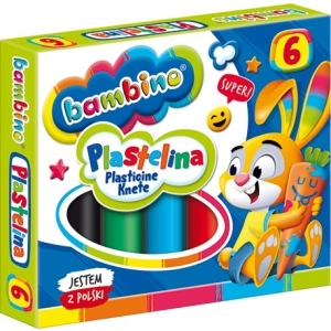 Plastelina BAMBINO 6 kolorów-296313