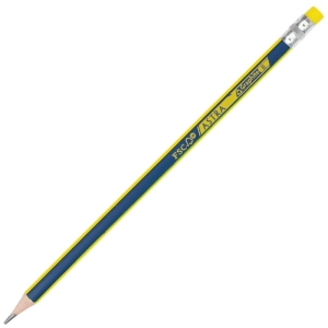 Ołówek drewniany ASTRA z gumką B-296358