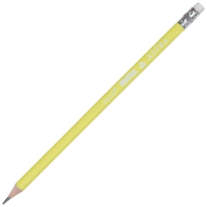 Ołówek drewniany ASTRA z gumką i miarką HB - pastelowy-296411