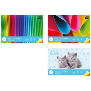 Blok techniczny INTERDRUK A5 barwiony w masie - kolorowy-296506