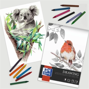 Blok rysunkowy OXFORD Artistic A3 25 kartek 200g.-296835