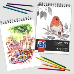 Blok rysunkowy OXFORD Artistic A3 30 kartek 160g. - na spirali-296836