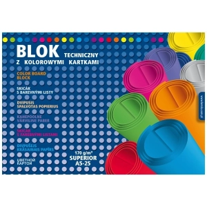 Blok techniczny KRESKA Superior A5 25k. - kolor-303184