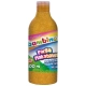 Farba plakatowa szkolna BAMBINO butelka 500ml. - złota