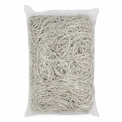 Gumki recepturki 130x1,5x1,5 - białe