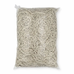 Gumki recepturki 80x1,0x1,0 - białe