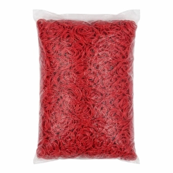 Gumki recepturki 40x1,0x1,0 - czerwone