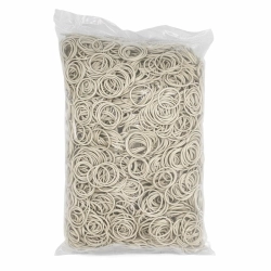 Gumki recepturki 40x1,5x1,5 - białe
