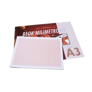 Blok milimetrowy KRESKA A3 20K.-427596