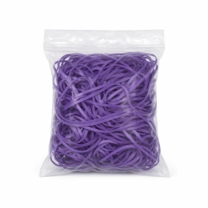 Gumki krzyżowe 100g (MAŁA PACZKA) LFL 160 DI 100mm x 4mm - fioletowe