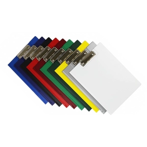 Podkładka z klipem clipboard BIURFOL A4 teczka z okładką - czerwona-297328