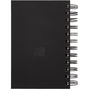 Szkicownik artystyczny OXFORD A6 80 kartek 100g spirala - czarny-297402