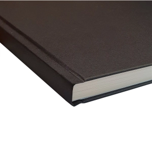 Szkicownik artystyczny OXFORD A4 96 kartek 100g szyty - czarny-297425