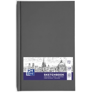 Szkicownik artystyczny OXFORD A5 96 kartek 100g szyty - mix kolorów-297447