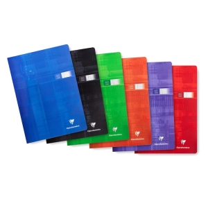 Zeszyt CLAIREFONTAINE A4 90g. 60 kartek - kratka mix kolorów