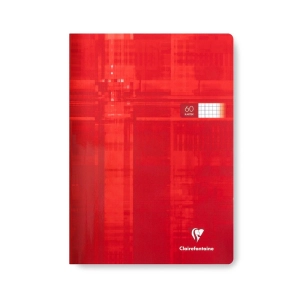 Zeszyt CLAIREFONTAINE A4 90g. 60 kartek - kratka mix kolorów-297811
