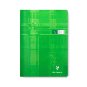 Zeszyt CLAIREFONTAINE A4 90g. 60 kartek - kratka mix kolorów-297814