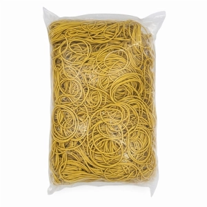Gumki recepturki 80x1,5x1,5 - żółte