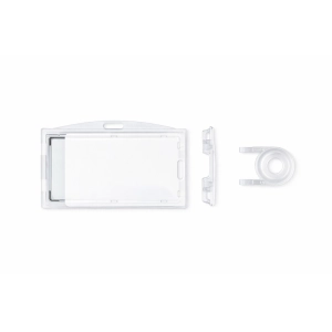 Identyfikator PRO Etui twarde HOLDER-16 zamykany na kluczyk 1-4 karty-297981