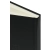 Szkicownik artystyczny OXFORD A6 96 kartek 100g szyty - czarny-297455