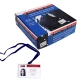 Identyfikator OPUS holder z taśmą 55x90mm OPAK.50 - niebieska