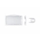 Identyfikator PRO Etui twarde HOLDER-16 zamykany na kluczyk 1-4 karty-678391
