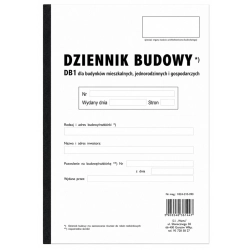 Dziennik Budowy WARTA DB1 215x305 32k-687573