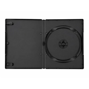 Pudełko na CD/DVD slim 7mm 1 disc - czarne
