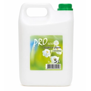 Mydło w płynie PRO SERIES 5l. - z lanoliną białe-612840