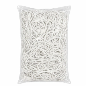 Gumki recepturki 110x1,5x3,5 - białe