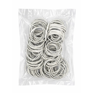 Gumki recepturki 100g (MAŁA PACZKA) 60x1,5x3,5 - białe