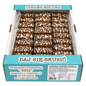 Ciastka ESTA domowe bajeczne 3kg. - kokosowe