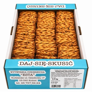 Ciastka ESTA domowe Pieguski 2.5kg.