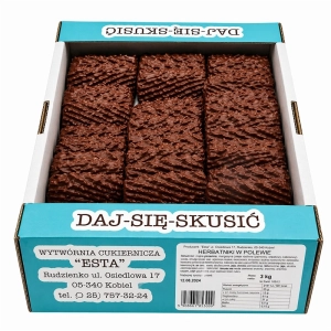 Ciastka ESTA domowe w polewie 3kg.