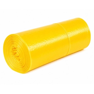 Worki na śmieci LDP grube 120l. 25szt. (PM) - żółte-668633