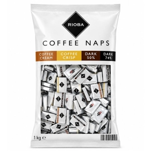 Cukierki RIOBA czekoladki naps 1kg. - coffee