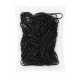 Gumki recepturki 100g (MAŁA PACZKA) 80% 120x1,5x3,0 - czarne
