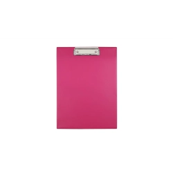 Podkładka z klipem clipboard BIURFOL A4 deska - pastelowa różowa
