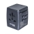 Adapter podróżny DONAU TRAVEL 904, szybkie ładowanie, czarny