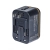 Adapter podróżny DONAU TRAVEL 205, czarny-299471