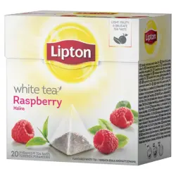 Herbata eksp. LIPTON piramidka White Tea Raspberry-300174