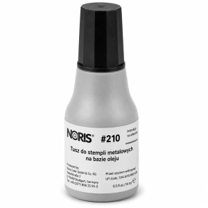 Tusz do pieczątek NORIS metalowych 210 - czarny-692789
