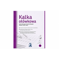 Kalka ołówkowa DELFIN A4 fioletowa op.50