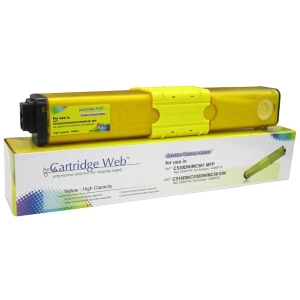 Toner Cartridge Web Yellow OKI C510 zamiennik 44469722