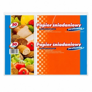 Papier śniadaniowy parafinowany DELFIN op.50ark.-303924