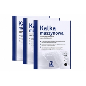 Kalka maszynowa DELFIN A4 czarna op.25-301636