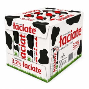 Mleko ŁACIATE 1l. 3,2% OPAKOWANIE 12 szt.