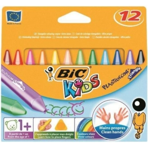 Kredki BIC świecowe Plastidecor Triangle op.12-302477