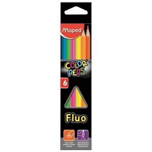 Kredki MAPED Color'peps op.6 Fluo -302493