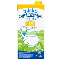 Mleko ZAMBROWSKIE 1l. 1,5%  1 SZT.-322021